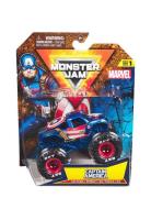 Monster Jam Monster Jam 1:64 Marvel Single-Captain America Marinblå