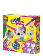 SES Creative Blow Pens - Decorate 3 Kittens Multi/patterned