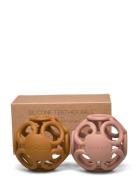 Liewood Jasmin Teether Ball 2-Pack Rosa