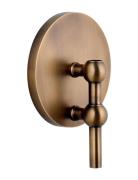 STOFF Nagel Stoff Nagel Wall Hanger - Bronzed Brass/Bruneret Messing B...