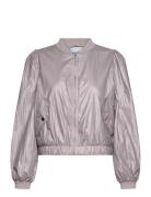 Minus Msjanice Metallic Bomber Jacket Lila