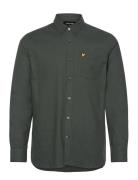Lyle & Scott Plain Flannel Shirt Grön