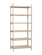 Hübsch Library Shelf Unit Large Natural Beige