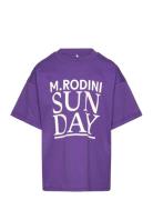 Mini Rodini Sunday Sp Ss Tee Lila