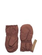 MINI A TURE Matcordt Fleece Lined Gloves Brun