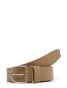 Calvin Klein Ck Metal Loop Rnd Buckle 3.0 Beige