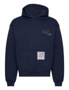 Pas De Mer Sartoria Hoody Marinblå