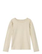 Name It Nmfnigella Ls Slim Top Beige