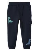 Name It Nmmniklaus Sweat Pant Unb Marinblå