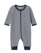 Name It Nbnnightsuit Zip Y/D Core Noos Marinblå