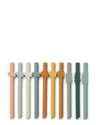 Liewood Badu Straw 10-Pack Multi/patterned