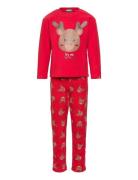 United Colors Of Benetton Pyjama(Sweater+Trous Röd
