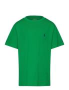 Ralph Lauren Kids Cotton Jersey Crewneck Tee Grön