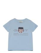 GANT Archive Shield Ss T-Shirt Blå