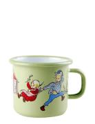 Emil I Lönneberga Enamel Mug Emil Grön