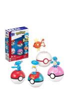Mega Pokémon Water-Type Trainer Team Building Toy Kits With 2 Action F...