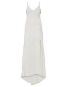 YAS Yasmira Strap Train Dress - Celeb Vit