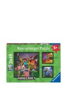 Ravensburger Minecraft Biomes 3X49P Multi/patterned