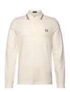 Fred Perry Ls Twin Tipped Shirt Kräm