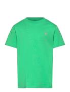 Ralph Lauren Kids 26/1 Jersey-Ss Cn-Tp-Tsh Grön