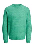 Jack & J S Jorollie Knit Crew Neck Sn Grön