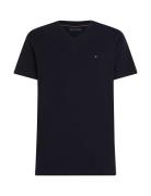 Tommy Hilfiger Essential V-Neck Tee Marinblå