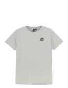 Indian Blue Jeans T-Shirt Badge And Backprint Grå