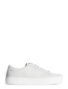 J. Lindeberg Art Signature Leather Sneaker Grå