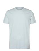 Lindbergh Mensstretchcrewnecktees/S Blå