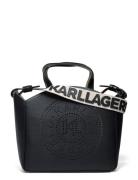 Karl Lagerfeld K/Circle Sm Tote Perforated Svart