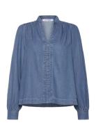 Soft Rebels Srchristy Blouse Blå