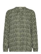 FREE/QUENT Blouse From Freequent In A Light Material With A Contrasted...