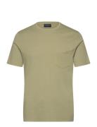 Lexington Clothing Midweight Faded Tee Khaki Green
