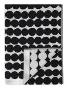 Marimekko Home Räsymatto Bath Towel 70X150 Cm Svart