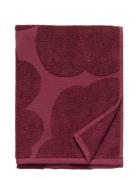 Marimekko Home Unikko Solid Hand Towel 50X70 Burgundy