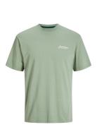 Jack & J S Jjbeau Tee Ss Crew Neck Grön