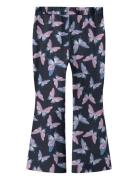 Name It Nmfdimsi Flared Pant Marinblå
