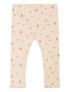 The New Tnsbnoella Rib Leggings Kräm