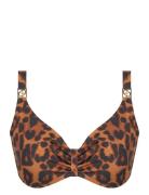 Chantelle Beach Sauvage Covering Underwired Bra Beige