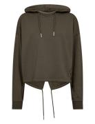MOS MOSH Mmsalva Ls Hoodie Sweatshirt Khaki Green