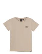 Indian Blue Jeans T-Shirt Backprint Beige