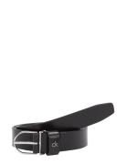 Calvin Klein Ck Metal Loop Round Buckle 2.5 Svart