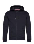 Superdry Essential Logo Zip Hoodie Hb Marinblå