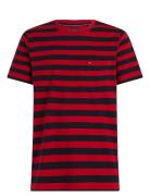Tommy Hilfiger Essential Solid Pocket Tee Röd