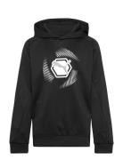 PUMA Active Sports Graphic Poly Hoodie B Svart