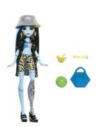 Monster High Scare-Adise Island Frankie Stein Fashion Doll With Swimsu...