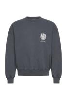 HAN Kjøbenhavn Monogram Printed Crewneck Svart