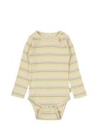 Petit Piao Body L/S Modal Multi Striped Multi/patterned