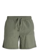 Jack & J S Jpstjaiden Jjsummer Linen Blend Sh Jnr Khaki Green