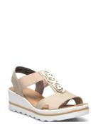 Rieker Rieker Ladies' Sandals 67498-62 Beige Beige
